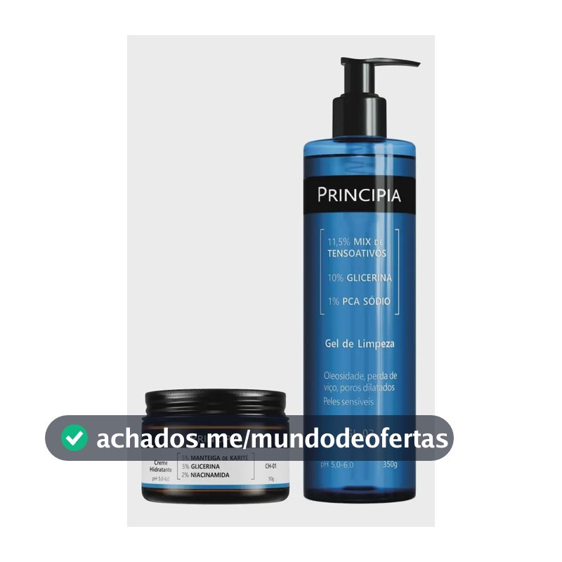 Principia Kit Limpeza E Hidratação Para O Dia A Dia Todo Tipo De Pele Dia/noite