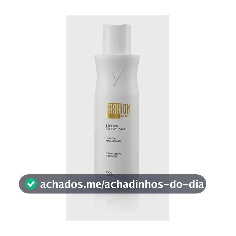 Escova Progressiva 150g - Fashion Gold