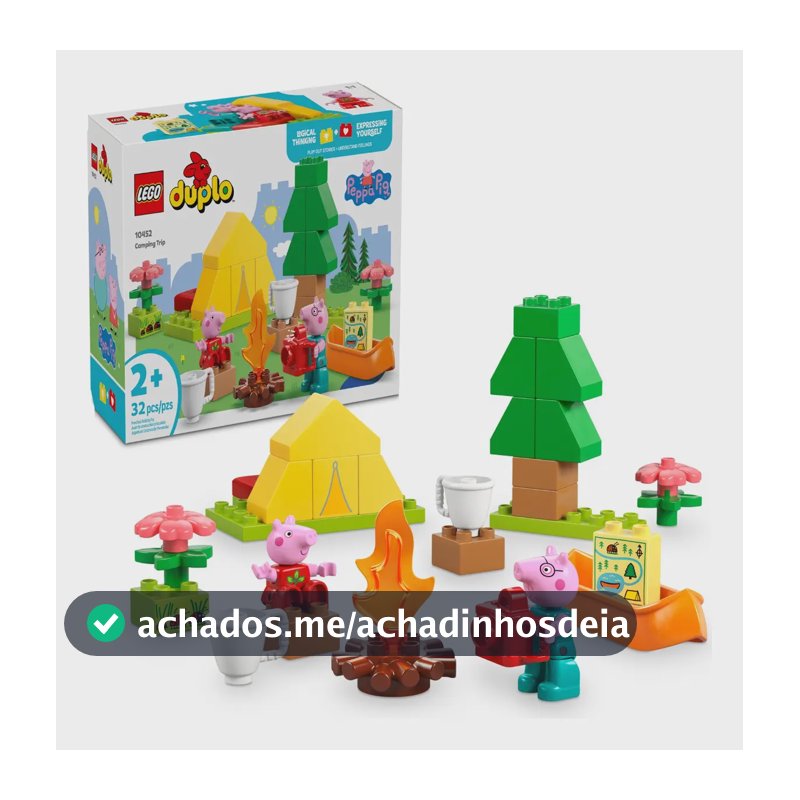 Conjunto Lego® Duplo® Peppa Pig Country Trip 10452 Número de peças 32