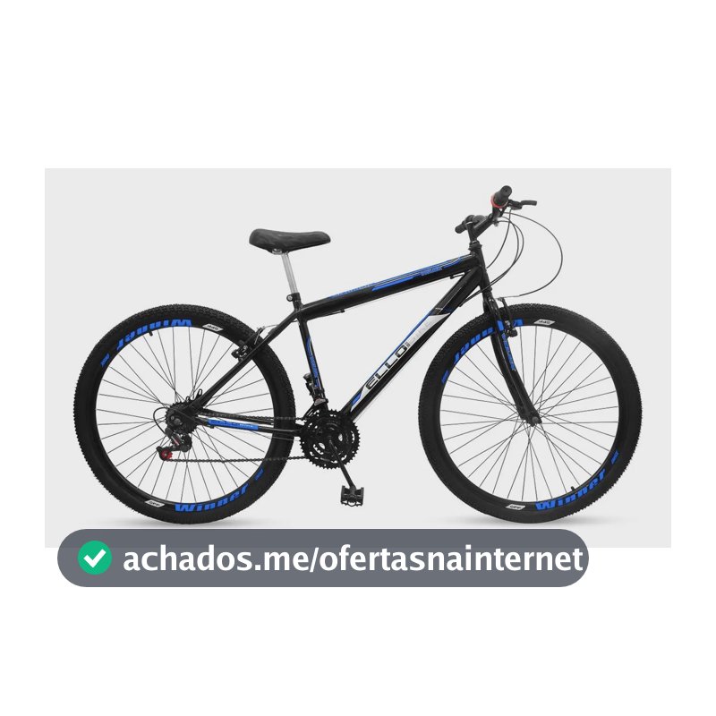 Bicicleta mountain bike Ello Bike Mountain Bike R26 - preto/azul