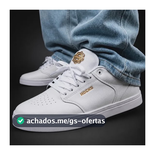 Tenis Hocks Skate Montreal Nv3 Branco Ouro Original Couro