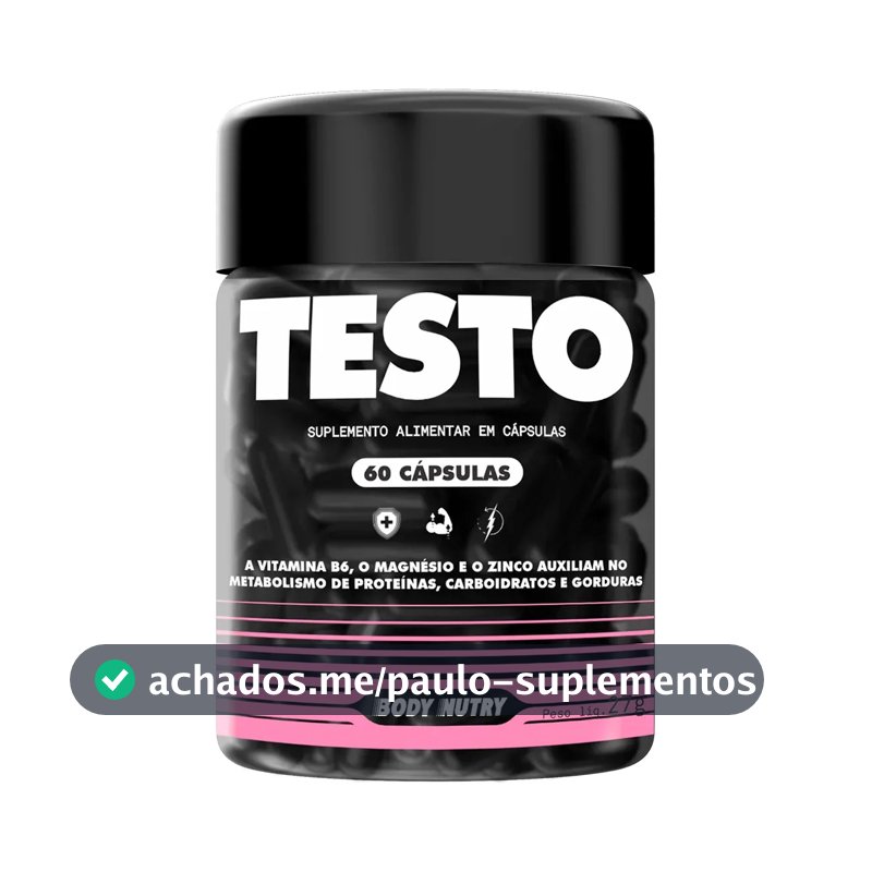 Pré Hormonal Testo Feminino 60 Cápsulas Sabor Sem sabor - Body Nutry
