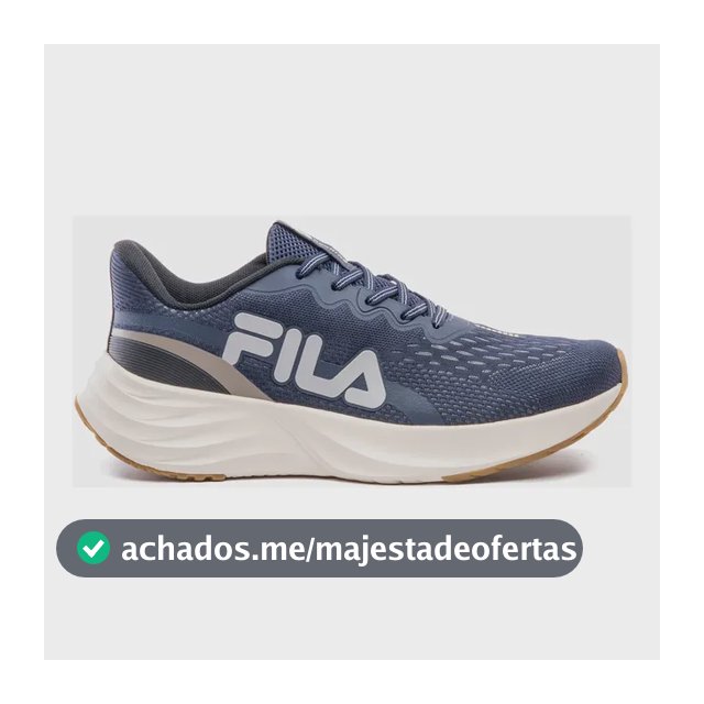 Tênis Fila Masculino Racer Comet 2 Esportivo Corrida Treino
