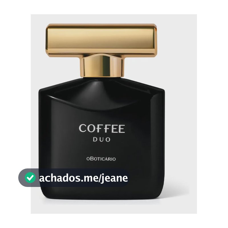Coffee Man Duo Fougère Ambarado Desodorante Colônia 100ml