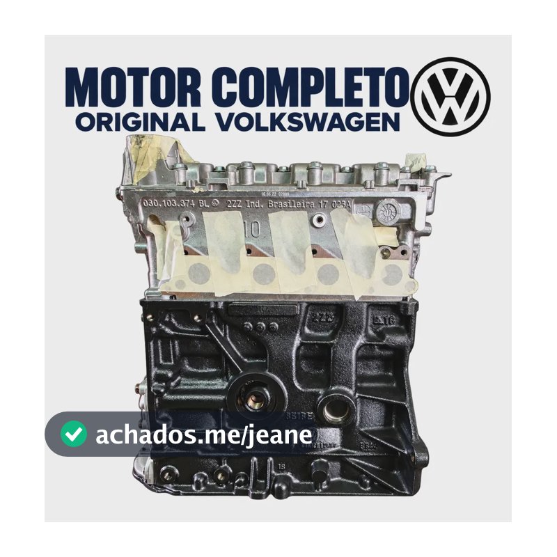 Motor Completo Volkswagen Gol Fox Voyage 1.0 8v G3 G4 G5