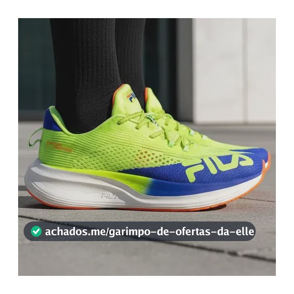 Tênis Fila Racer Speedzone Masculino Leve Corrida Maratona