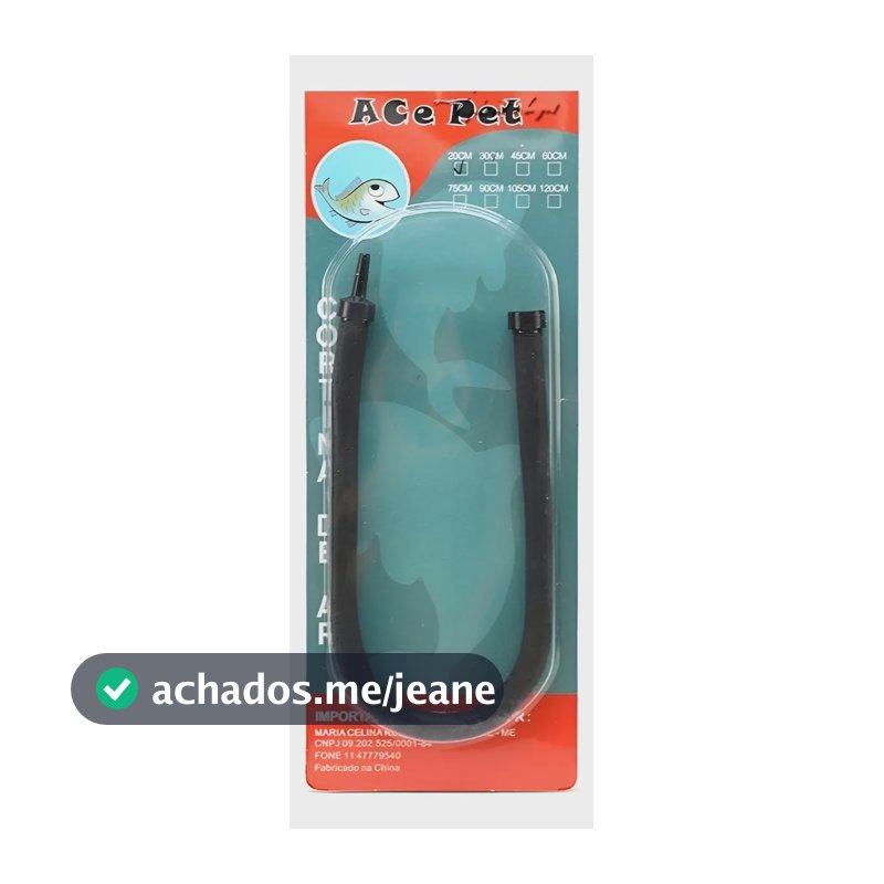 Mangueira Porosa Flexível Cortina De Bolhas Ace Pet - 20 Cm