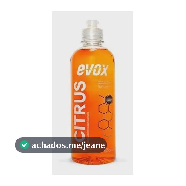 Banho Automotivo Citrus Shampoo 500ml Evox