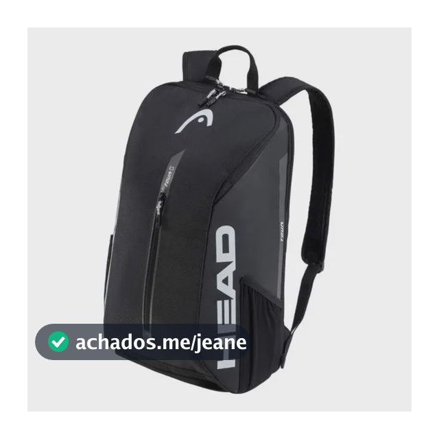 Raqueteira Head Mochila Head Tour 2024 Para 2 Raquetes Cinza-escuro