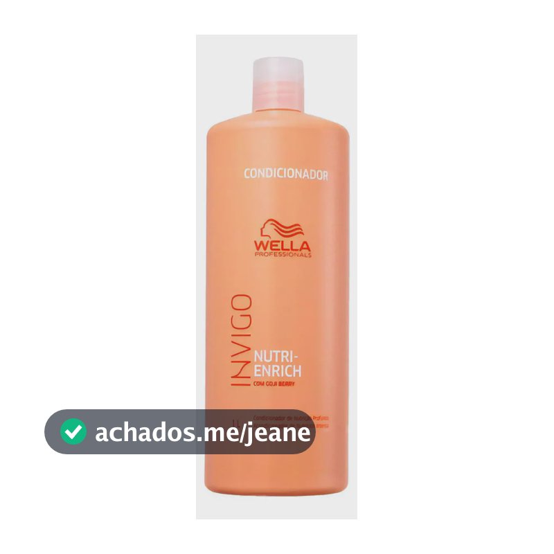 Condicionador Nutri Enrich Invigo Wella Professionals 1L