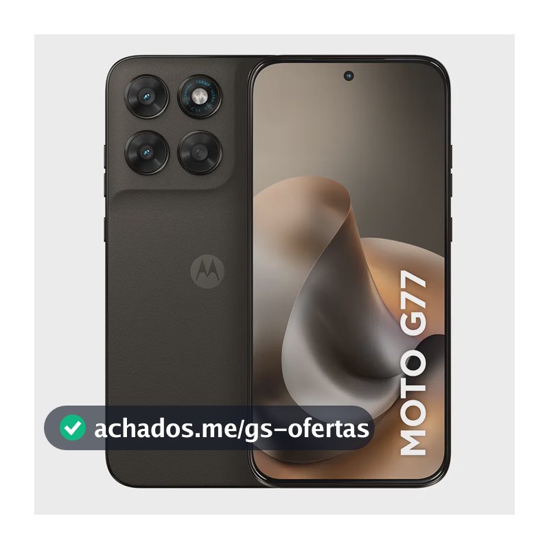 Smartphone Motorola Moto G77 5g 256gb 8gb Ram Dual Sim Marrom
