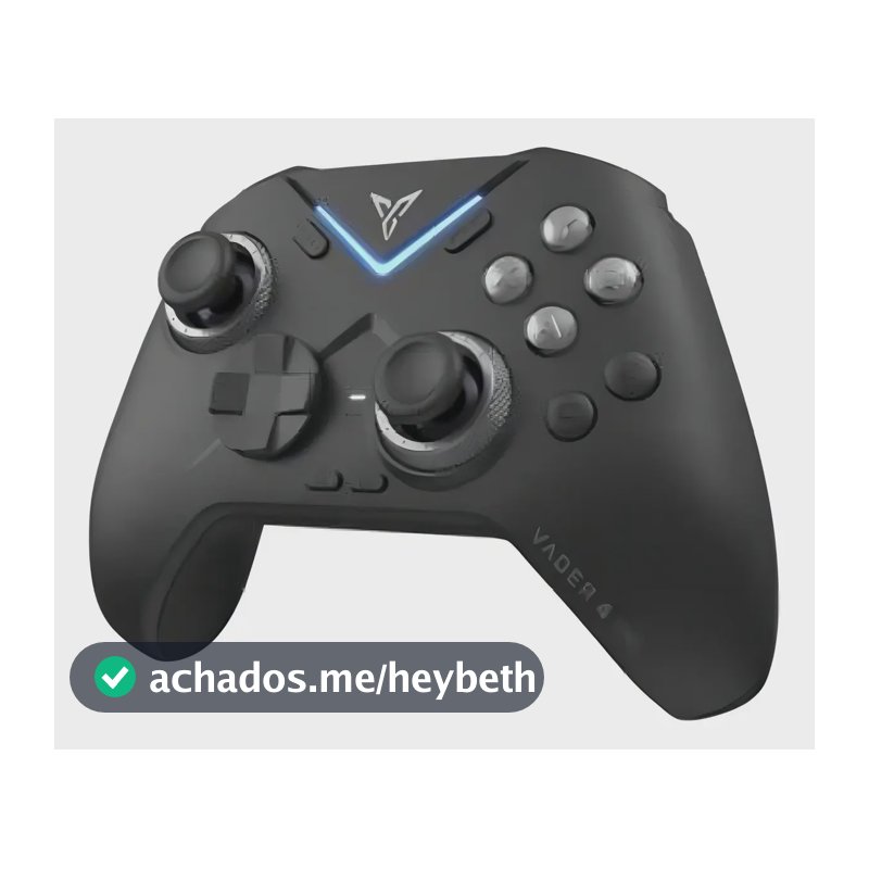 Controle Flydigi Vader 4 Pro Bluetooth para PC, Switch, iOS e Android Preto