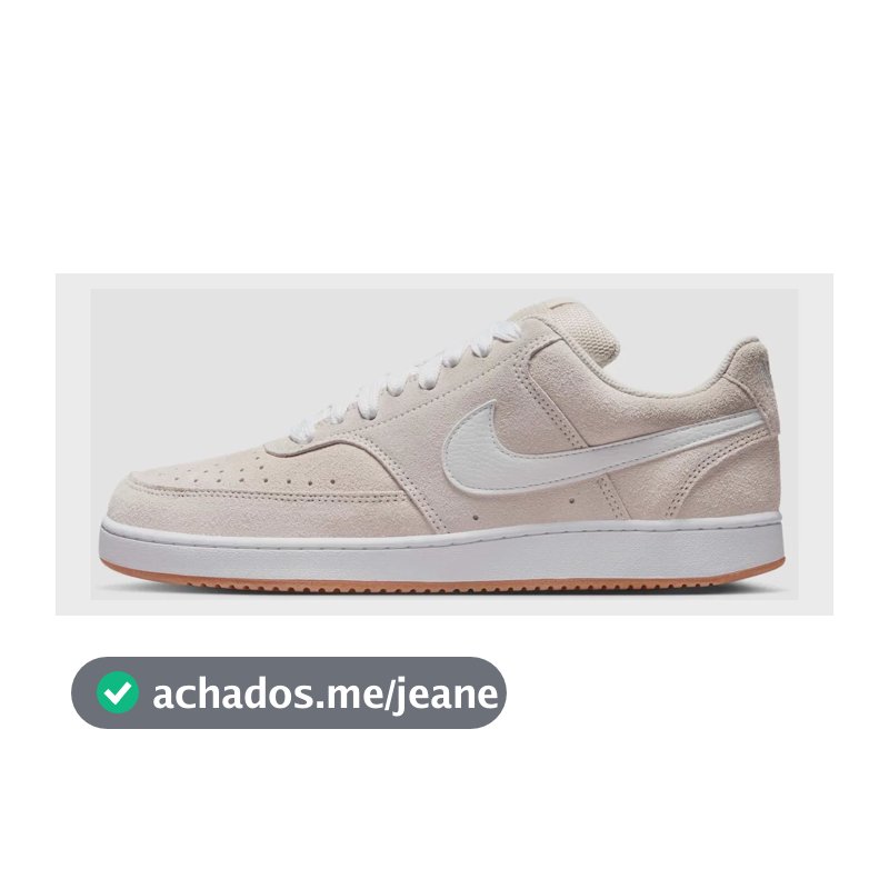 Tênis Nike Court Vision Low Masculino Bege 40 Br