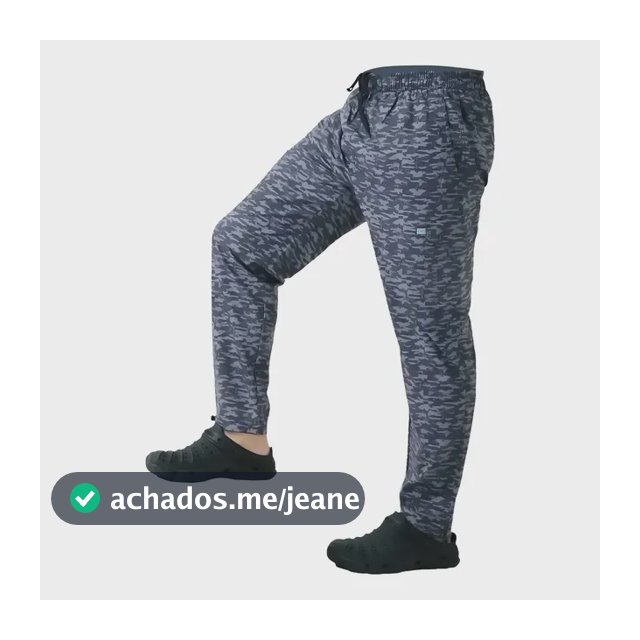 Calça Mar Negro Masculina Flex