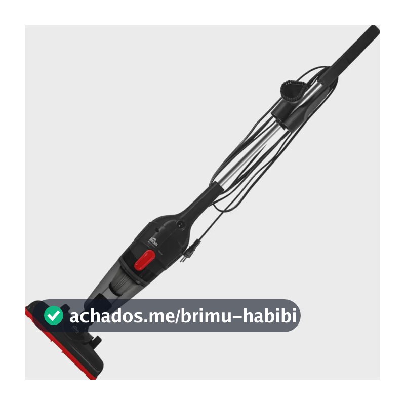 ASPIRADOR DE PÓ 3 EM 1 1300W KIAN - COR: PRETO