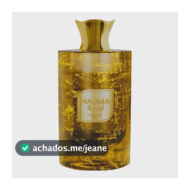 Perfume Árabe Mawwal Najma 100ml Eau De Parfum Unissex Original