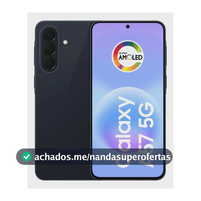 Celular Samsung Galaxy A57 5g 128gb, 8gb Ram, Câmera 50mp, Ip68, Super Amoled 6.7 , Recursos Ai - Cinza