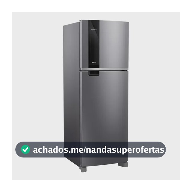 Geladeira Brastemp Frost Free 385 Litros Duplex Inox - BRM46MK
