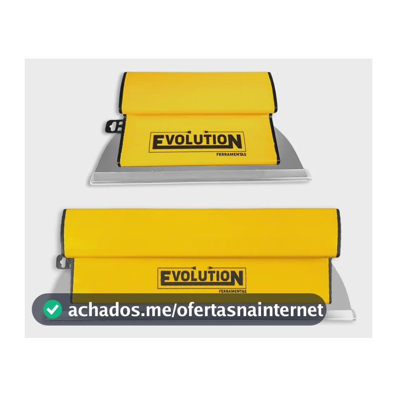 Kit 25cm E 40cm Inox P/ Massa Corrida Acabamento