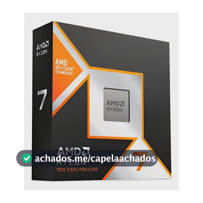 Processador Amd Ryzen 7 9800x3d 104mb 4.7ghz - 5.2ghz