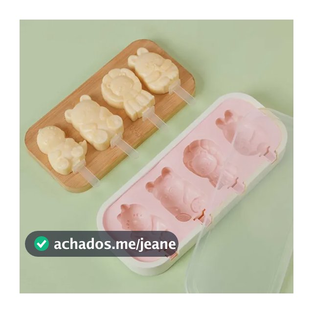 Molde De Silicone Para Picolés, Figuras Infantis, Animais, R