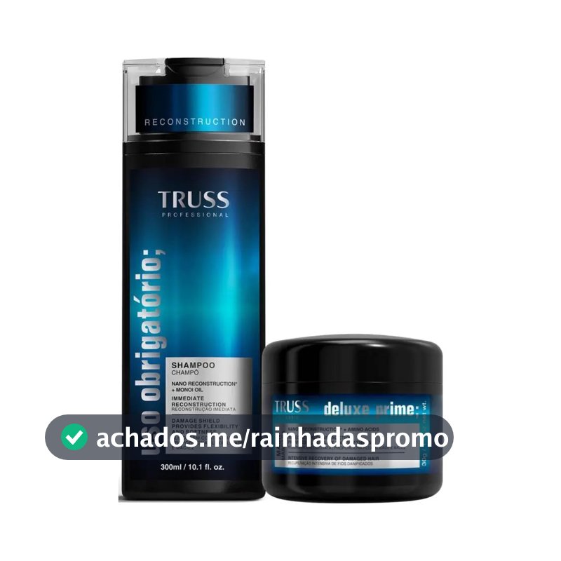 Truss Uso Obrigatório Kit Shampoo E Uso Obrigatório Miniatur