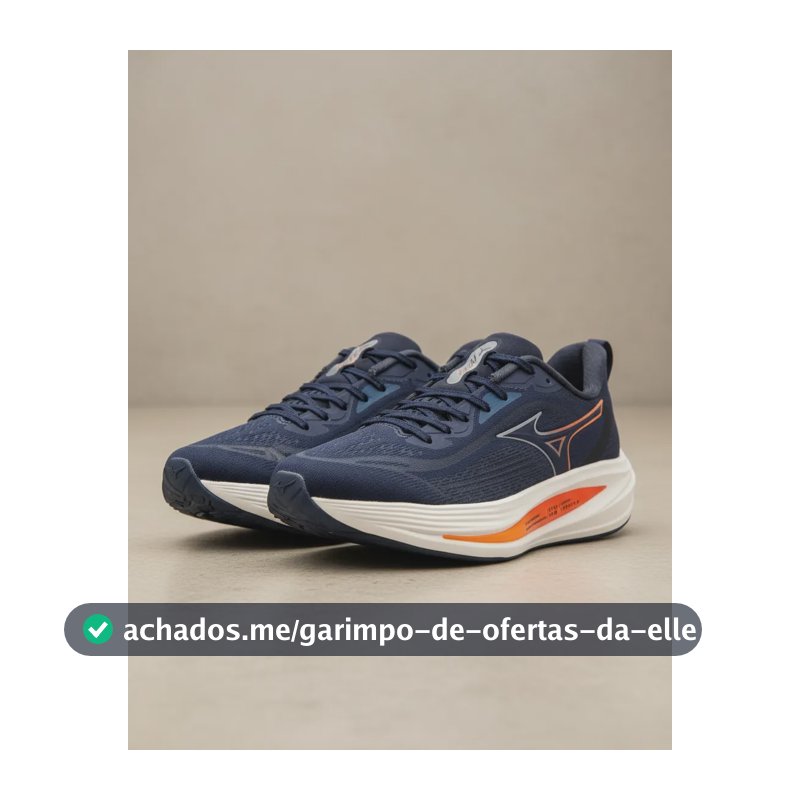 Tênis Mizuno Neo Vortex Marinho Azul 43 Br