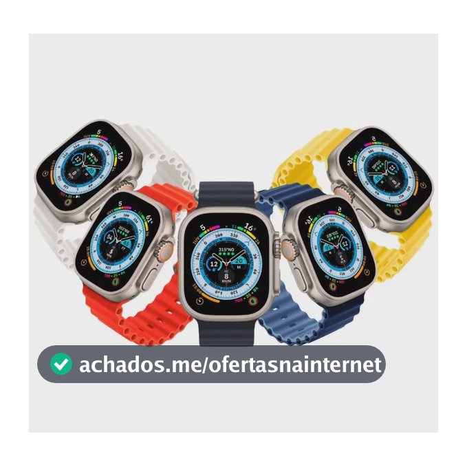 Pulseira Oceano Para Apple Watch Ultra 49mm 45mm 44mm 42mm Silicone Preto