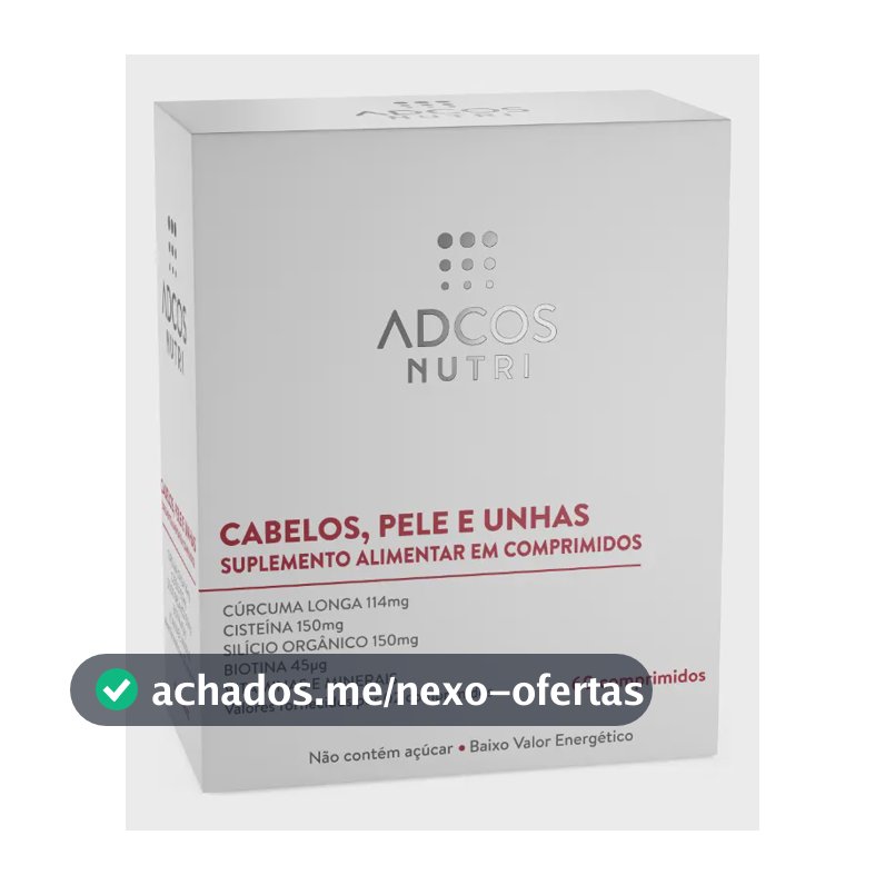 Adcos Adcos Nutri Cabelos, Pele E Unhas 60 Comprimidos