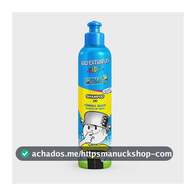 Shampoo 2 Em 1 Bio Extratus Infantil Kids 240ml