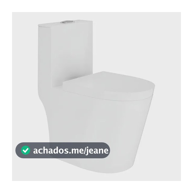 Vaso Sanitário Monobloco Caixa Acoplada Completo Privada Cor Branco Tubrax - VAB0003