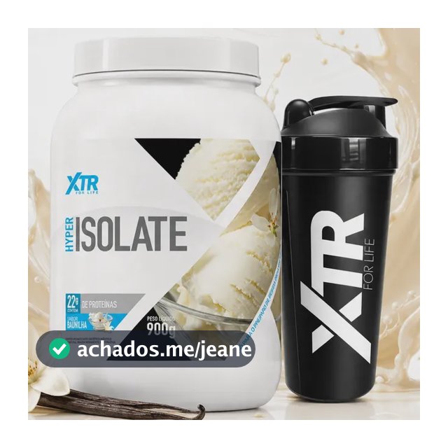 Whey Protein 900g Xtr Isolate 900g Zero Lactose
