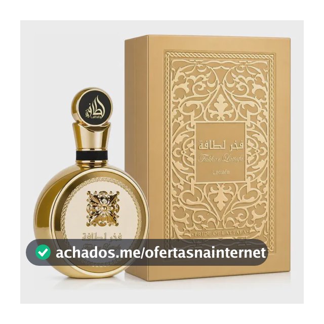 Lattafa Fakhar Gold Extrait Masculino Eau de parfum - 100ml