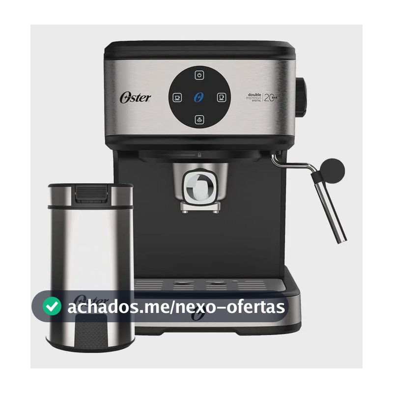 Espresso Oster - Cafeteira Double E Moedor De Café