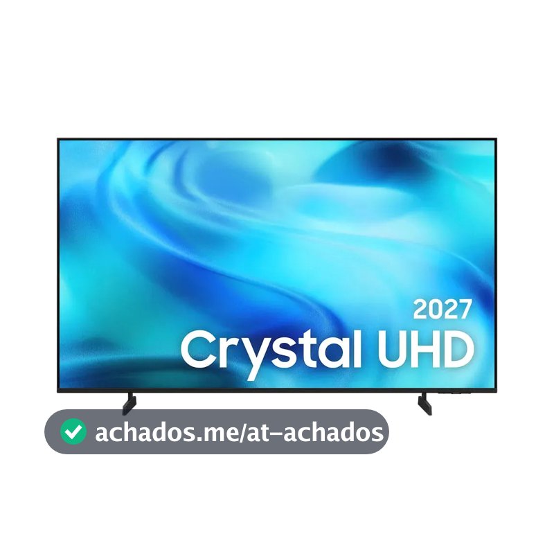 Samsung Smart TV 58" Crystal UHD 4K U8000H 26/2027, Vision AI Companion, Modo Estádio, Xbox Cloud Gaming