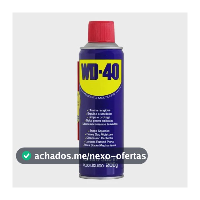 Wd40 Spray Multiusos Desengripa Lubrifica 300ml Azul