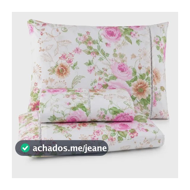 Jogo De Lençol Queen 3 Peças 400 Fios C/ Elástico Hotel Floral Rosa Claro