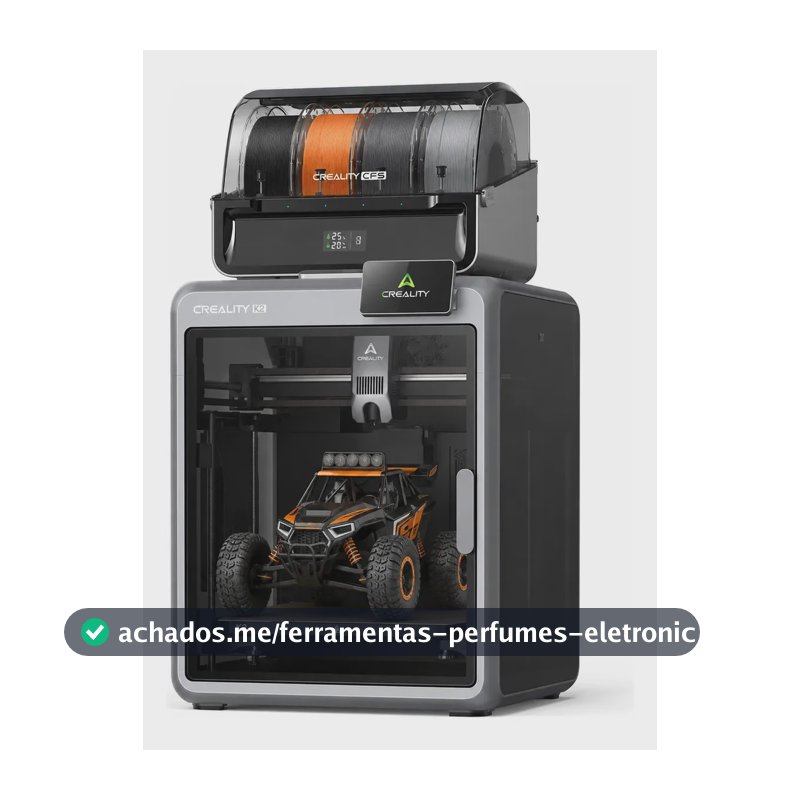 Creality K2 Combo Impressora 3d Cfs Multicolor 260x260x260mm 127/220v Preto