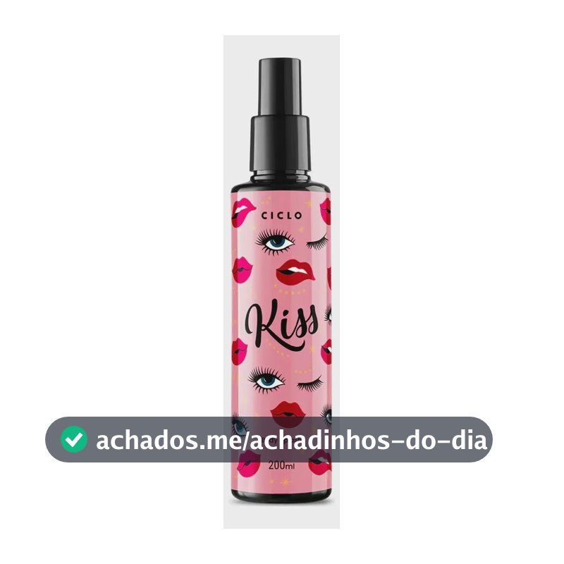 Body Splash Kiss Ciclo - 200ml