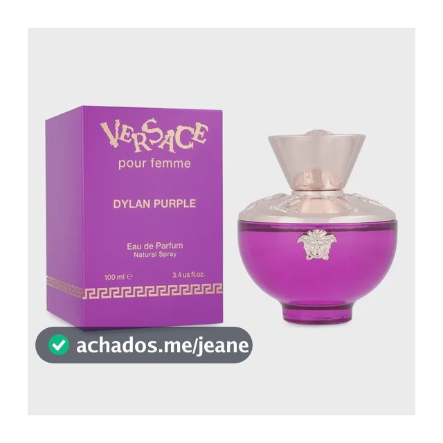 Spray Versace Dylan Purple Edp 100ml - Senhora