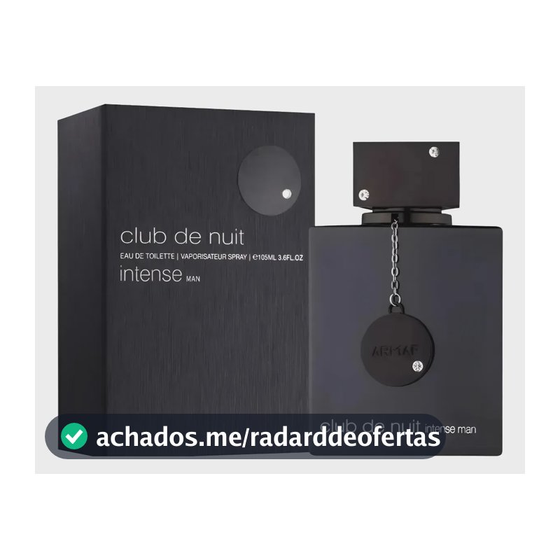 Perfume Club De Nuit Intense Da Armaf Edt 105ml Masculino
