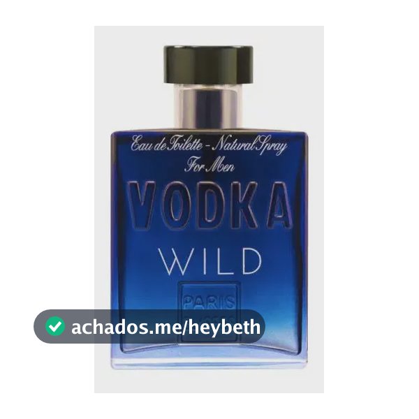 Perfume Vodka Wild Paris Elysees Masculino Intense 100ml