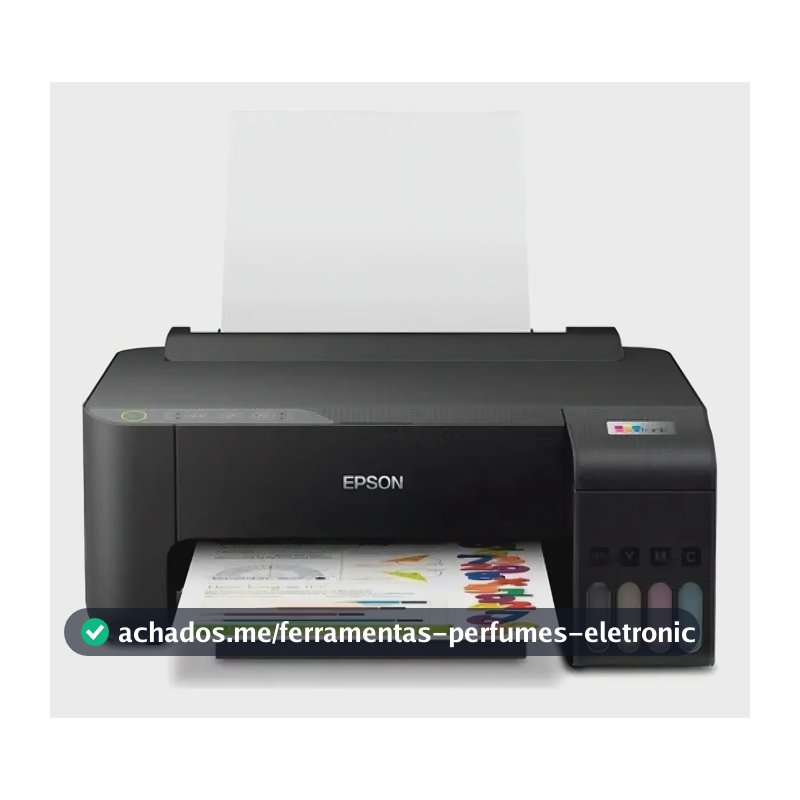 Impressora Epson Ecotank L1250 Usb Wi Fi Cor Preto