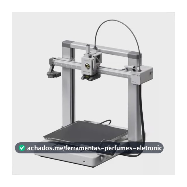 Impressora 3d Bambu Lab A1 Alta Velocidade E Maior Qualidade Cor Cinza 127/220v