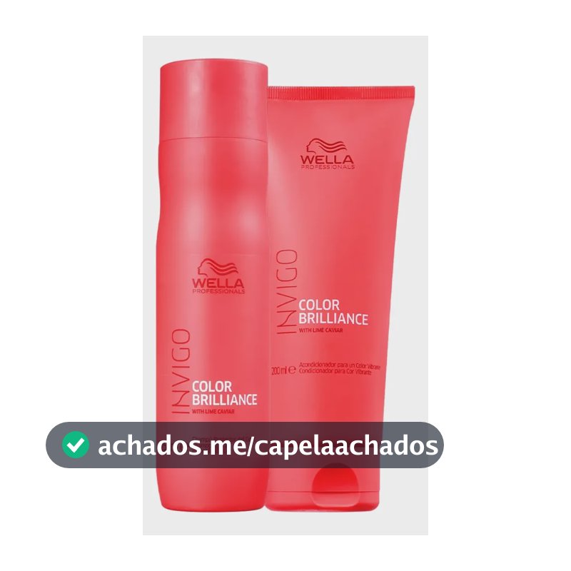 Kit Wella Invigo Color Brilliance Sh 250 Ml + Cond 200 Ml