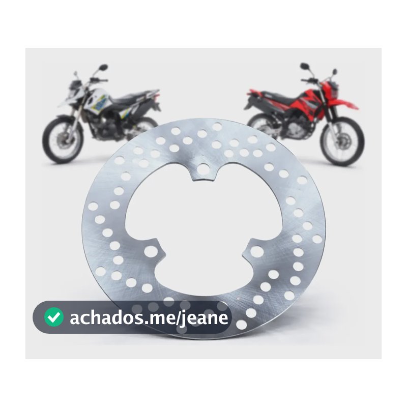 Disco Freio Traseiro Lander Xtz 250 Teneré 250 Crosser 150