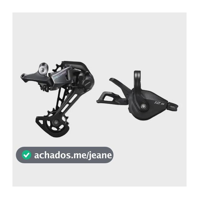Kit Cambio Alavanca Shimano Deore M6100 12v 1x12 Abraçadeira