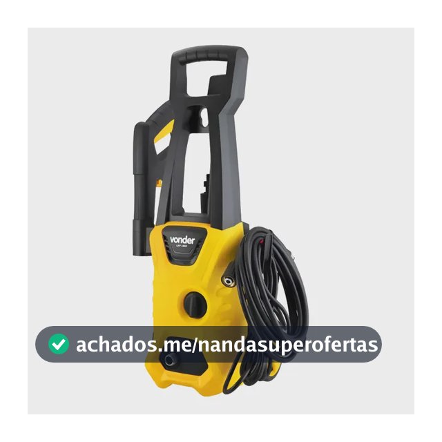 Lavadora Alta Pressão Lav1600 Vonder 220v Amarelo 220v 60hz