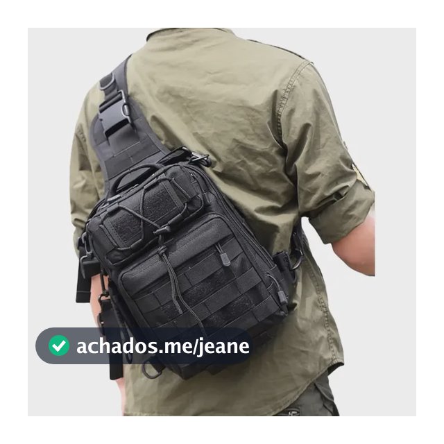 Bolsa Masculina Bag Pochete Impermeável Ombro Shoulder
