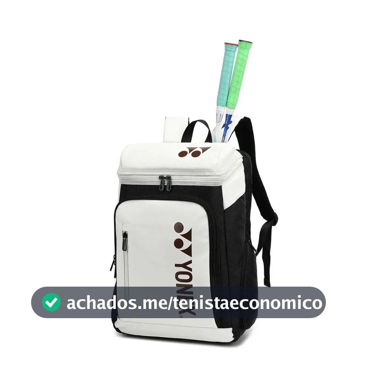 Raqueteira Yonex Mochila Para 2 Raquetes Branco-preto